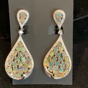JTV Opal Earrings